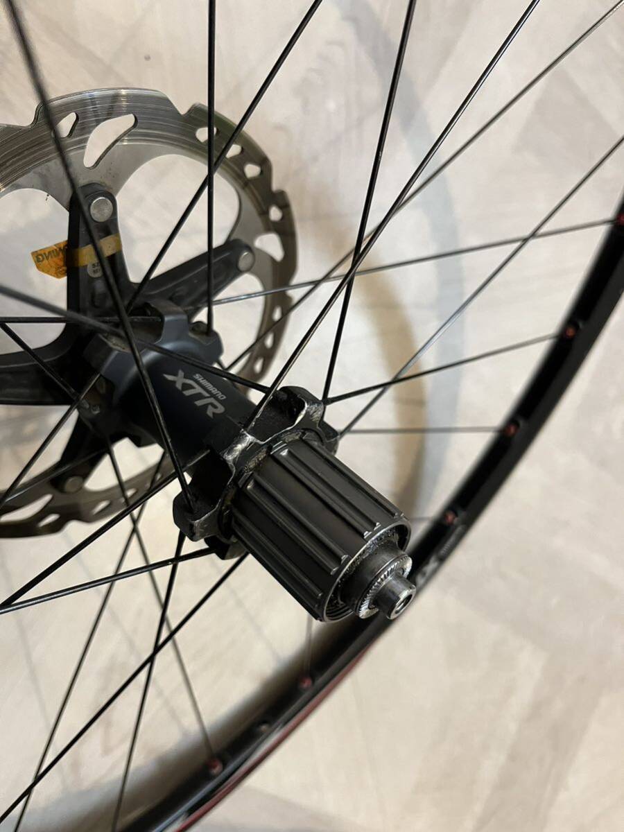 シマノ XTR 完組 26インチ ホイール前後セット 超軽量 クリンチャー 検索用 TREK MAVIC フルクラムの画像5