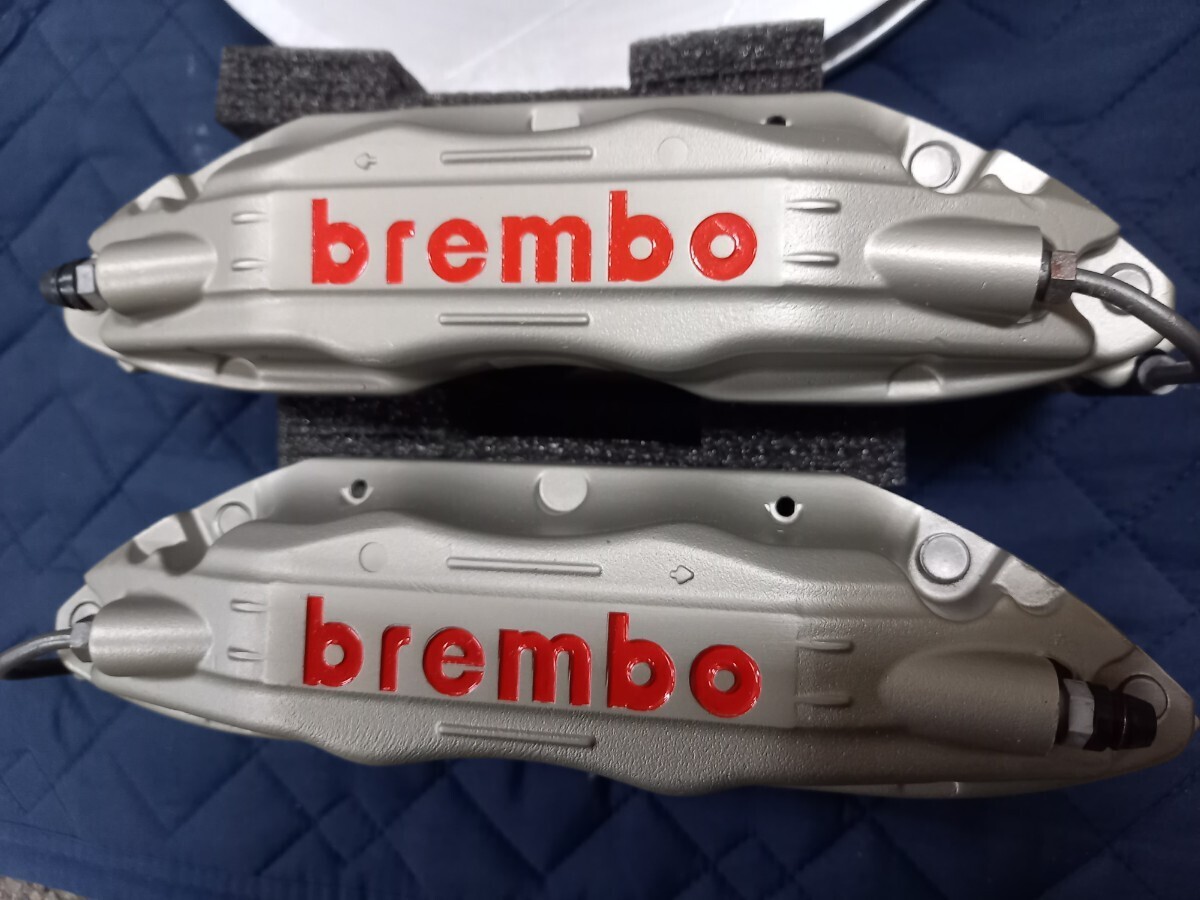 brembo 4pot GT kit レーシングタイプ カスタム BMW E46 M3 E90 F50 ブレンボ キャリパー の画像2