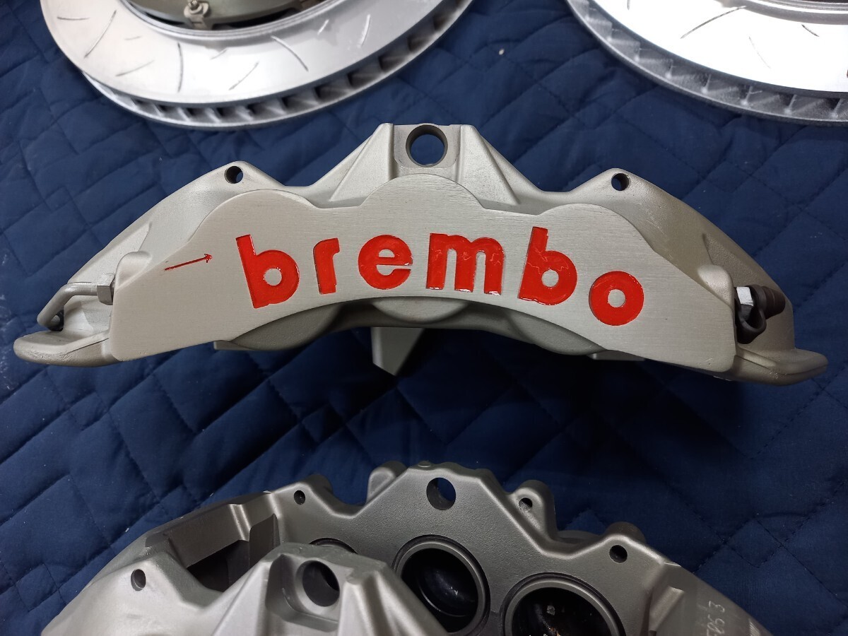 brembo 6pot суппорт рейсинг модель custom AUDI VW AMG BMW M3 GT-R Porsche OH settled Brembo 