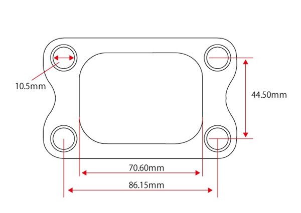 D-MAX メタルガスケット T3フランジタービン用 ローレル C35 H9.6～ RB25DETの画像3