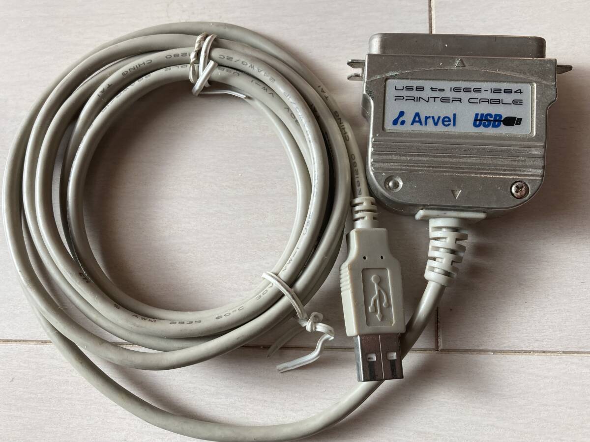 б/у Arvel USB принтер кабель PRC01-USB персональный компьютер. IEEE-1234 из USB принтер ... когда.