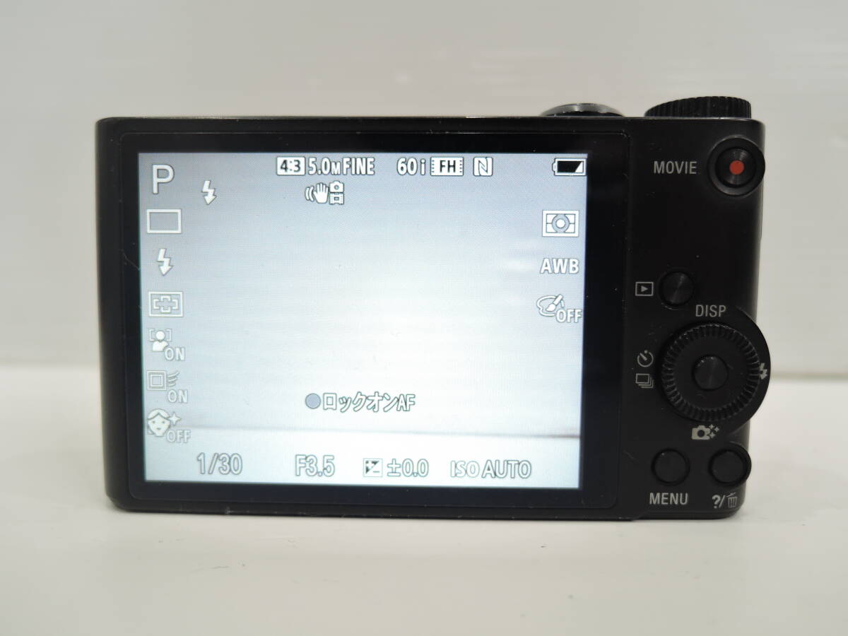 SONY ソニー Cyber-Shot DSC-WX350 デジタルカメラ 起動確認済 訳あり A3454の画像4