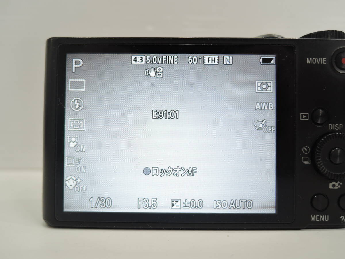 SONY ソニー Cyber-Shot DSC-WX350 デジタルカメラ 起動確認済 訳あり A3454の画像5