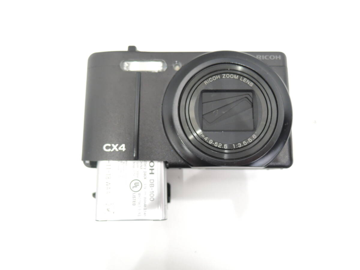 RICOH デジタルカメラ CX4 起動確認済 A3498の画像6