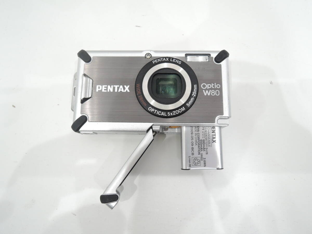 PENTAX Optio W80 コンパクト デジタルカメラ 起動確認済　A3510_画像6