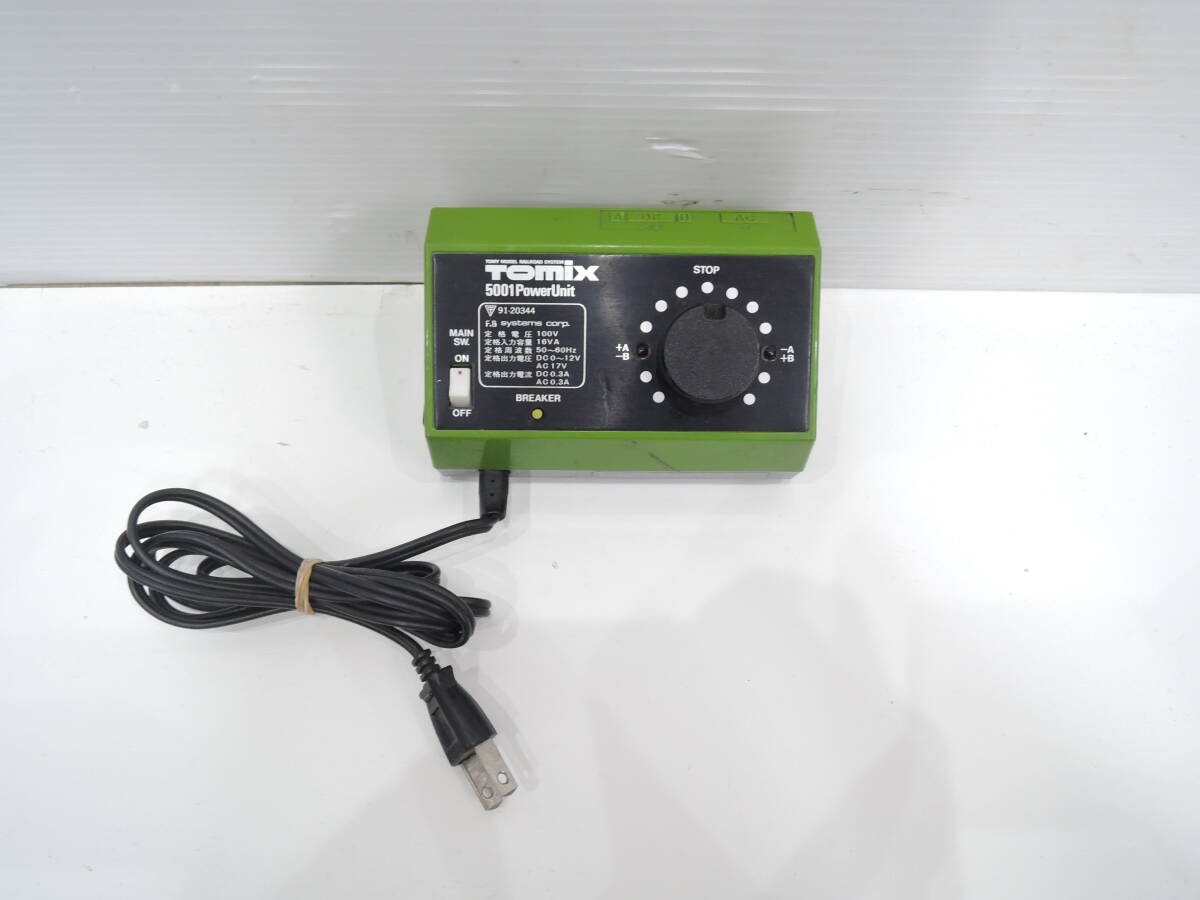 TOMIX N gauge блок питания PAWAR UNIT 5001 электризация подтверждено A3543