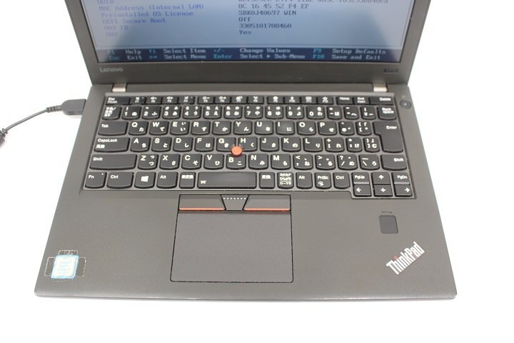 現状 ThinkPad X270 第7世代 Core i7 7500U /8GB/12.5インチ/Wi-Fi/USB3.0/Type-C/HDMI端子/Win10モデル☆_画像4