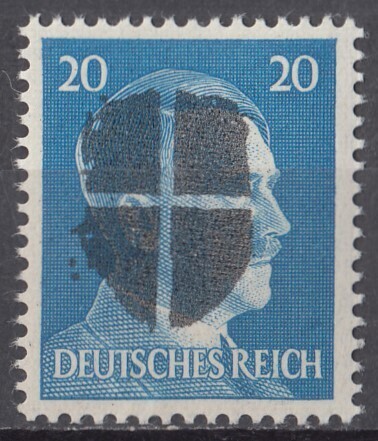  Germany third . country .. ground normal hi tiger -(Hohenstein).. stamp 20pf