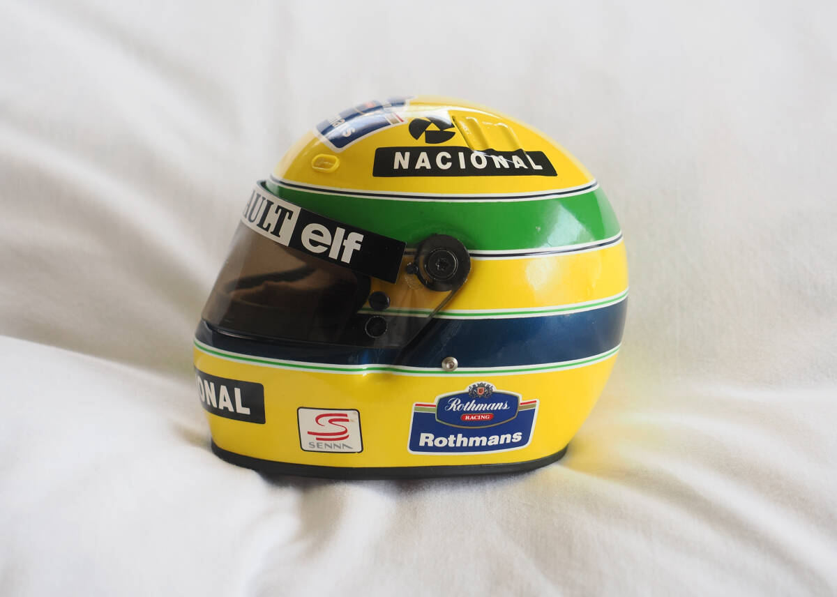 Ayrton Senna(アイルトン セナ) 1/2スケール 1994年仕様 ミニヘルメット ウィリアムズ FW16 1994　1/2_画像3
