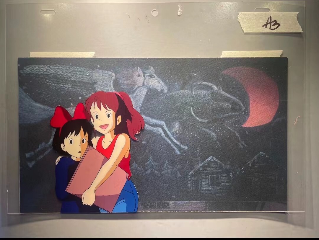  цифровая картинка Majo no Takkyubin kiki... Studio Ghibli 
