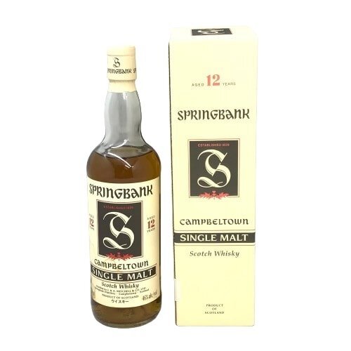  not yet . plug springs Bank 12 year red a The miSPRINGBANK single malt Scotch whisky 46% 750ml box attaching Scotland old sake fe ABE
