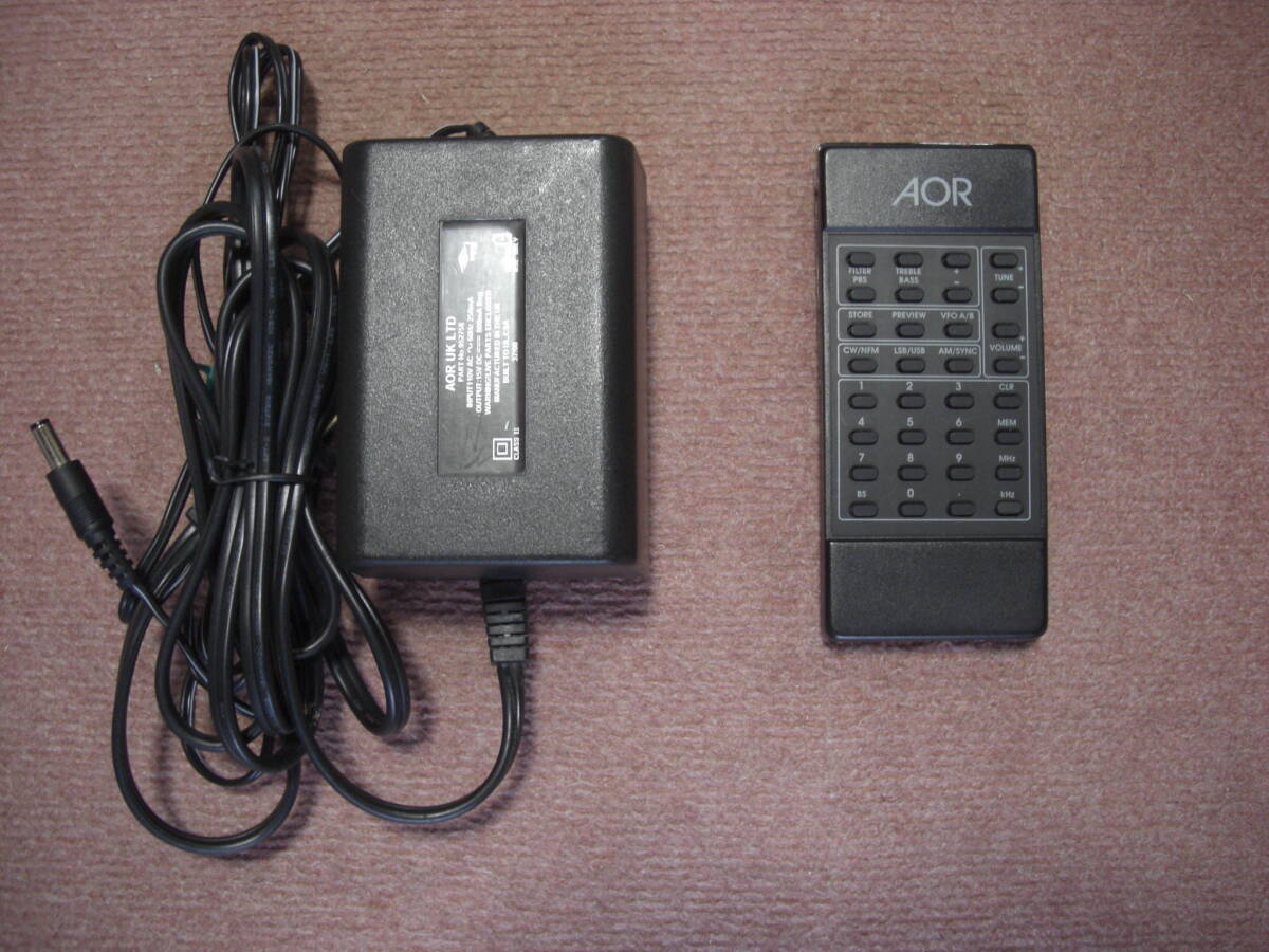 AOR AR7030 PLUS 通信型受信機 動作美品の画像5