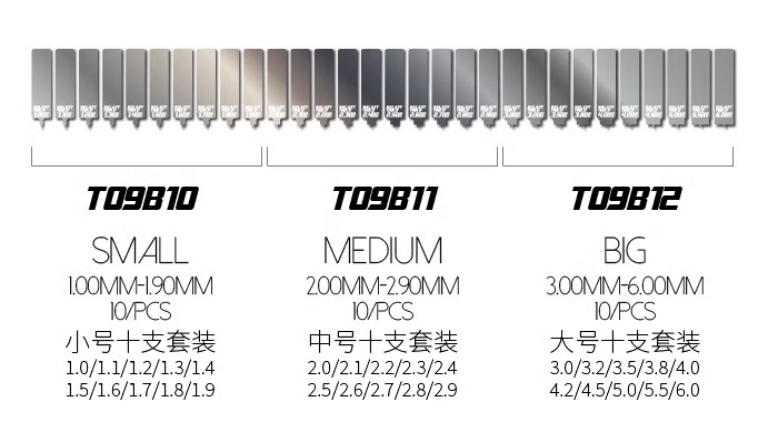 GALAXY TOOLS スピンモールド （2.0～2.9㎜）T09B11_画像5