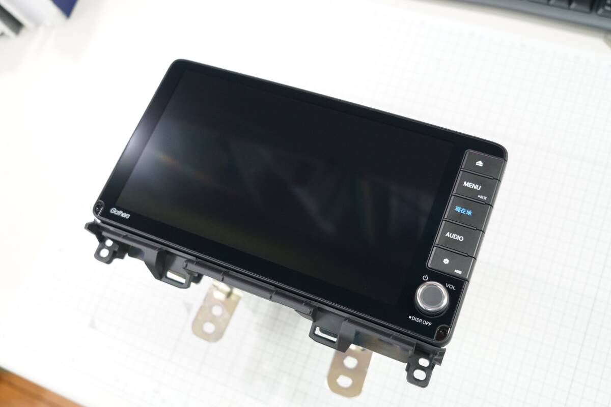 未使用に近い VXU-245FTI 現行モデル フィット用 9インチホンダ純正パナソニックカーナビ ブラケット、未使用アンテナ付 08A60-TZA-J40-01_画像5