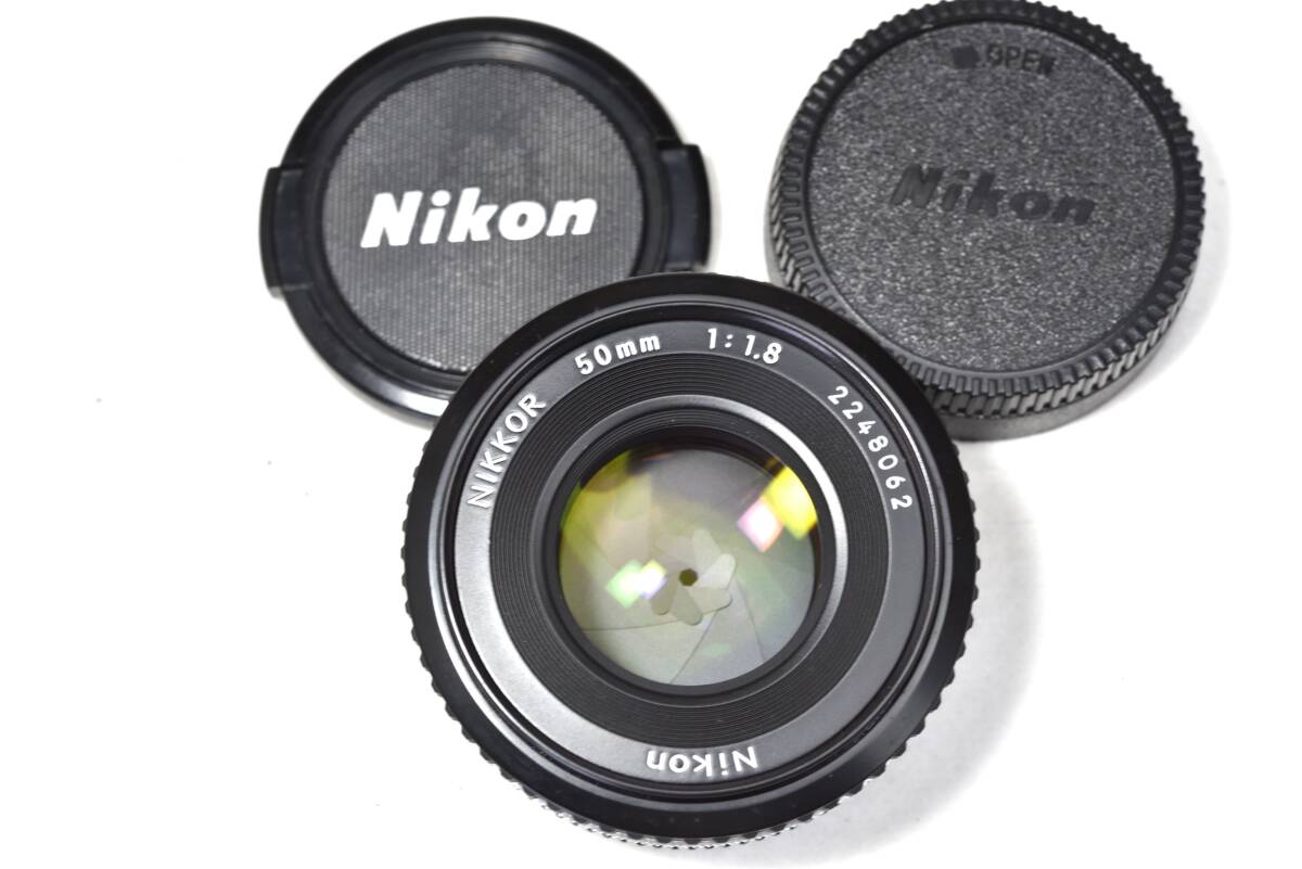 【実写画像あり】Nikon Ai‐s NIKKOR 50㎜ f1.8 人気のパンケーキレンズ_画像7