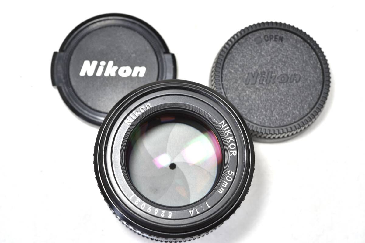 【実写画像あり】Nikon Ai‐s NIKKOR 50㎜ f1.4  定番の標準単焦点レンズの画像8
