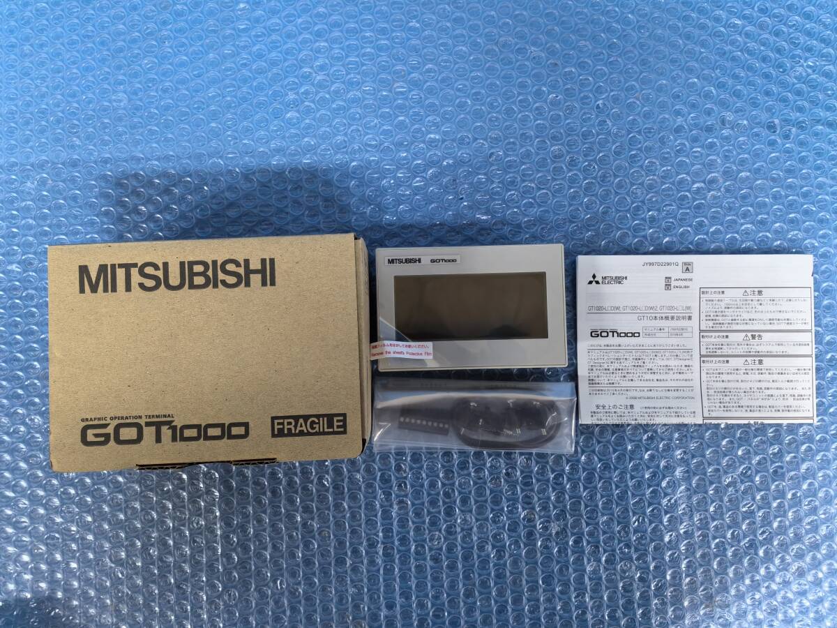 [CK22001] MITSUBISHI 三菱電機 GT1020-LWDW2 液晶タッチパネル 在庫複数あり 未使用品の画像1