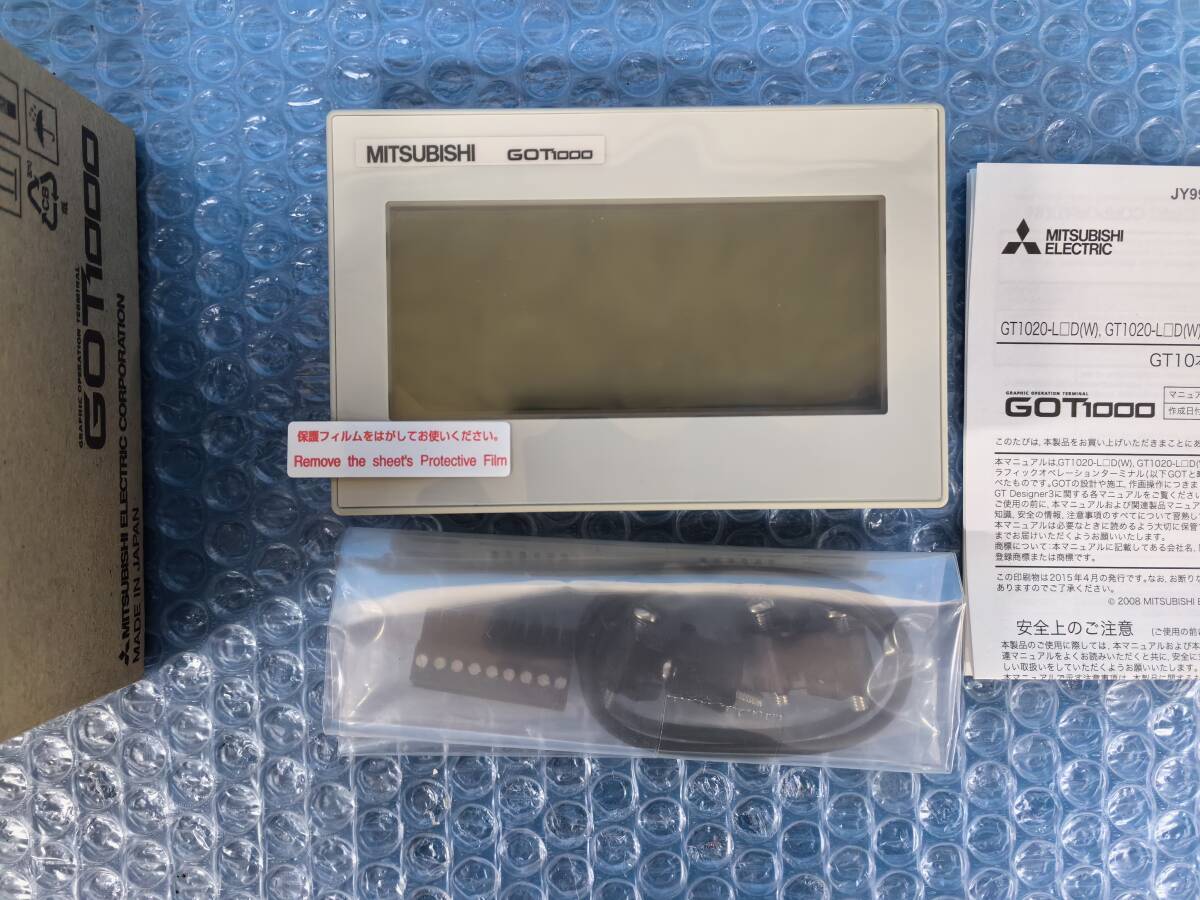 [CK22001] MITSUBISHI 三菱電機 GT1020-LWDW2 液晶タッチパネル 在庫複数あり 未使用品の画像2