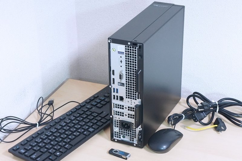 D02Z美品 第9世代6コア超高速 NVMe SSD 512GB(新品)+HDD メモリ16GB Optiplex3070 Core i5 9500 3.0G～4.4 マルチ Windows10 Win11 可 DELLの画像2