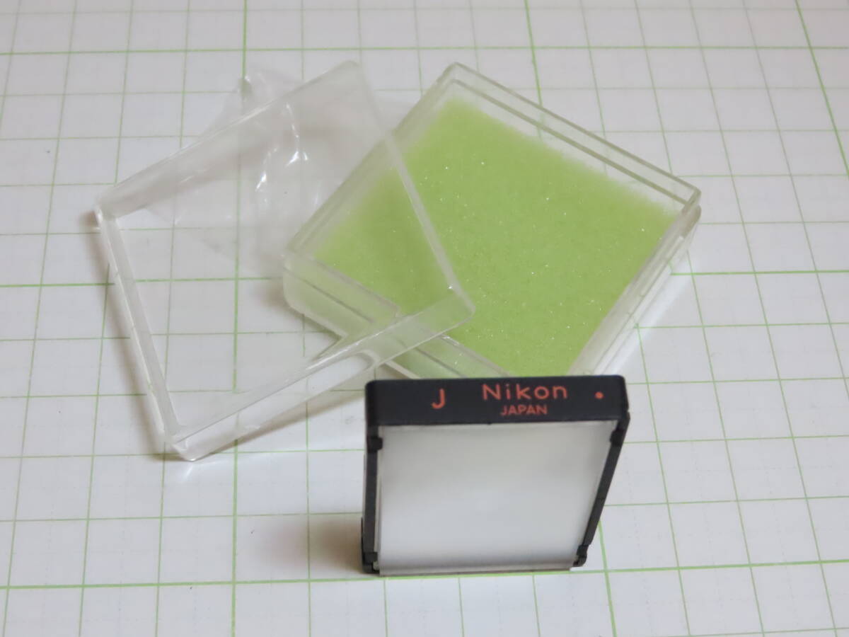 Nikon Focusing Screen type J for Nikon F3 ニコン フォーカシング スクリーン Ｊ型_画像1