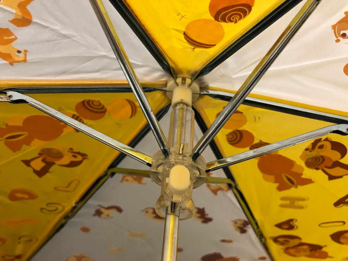 ディズニー チップとデール 折りたたみ傘  折り畳み傘 折畳傘 雨傘 チップ＆デール