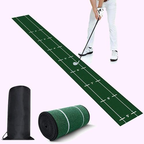 X putter practice mat, exclusive use storage sack attaching . is possible pating mat, interior Golf putter . Golf putter XBEN 172