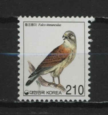 ∞韓国 1999年 普通切手/ハヤブサ SC#1993 未使用NH 1種の画像1