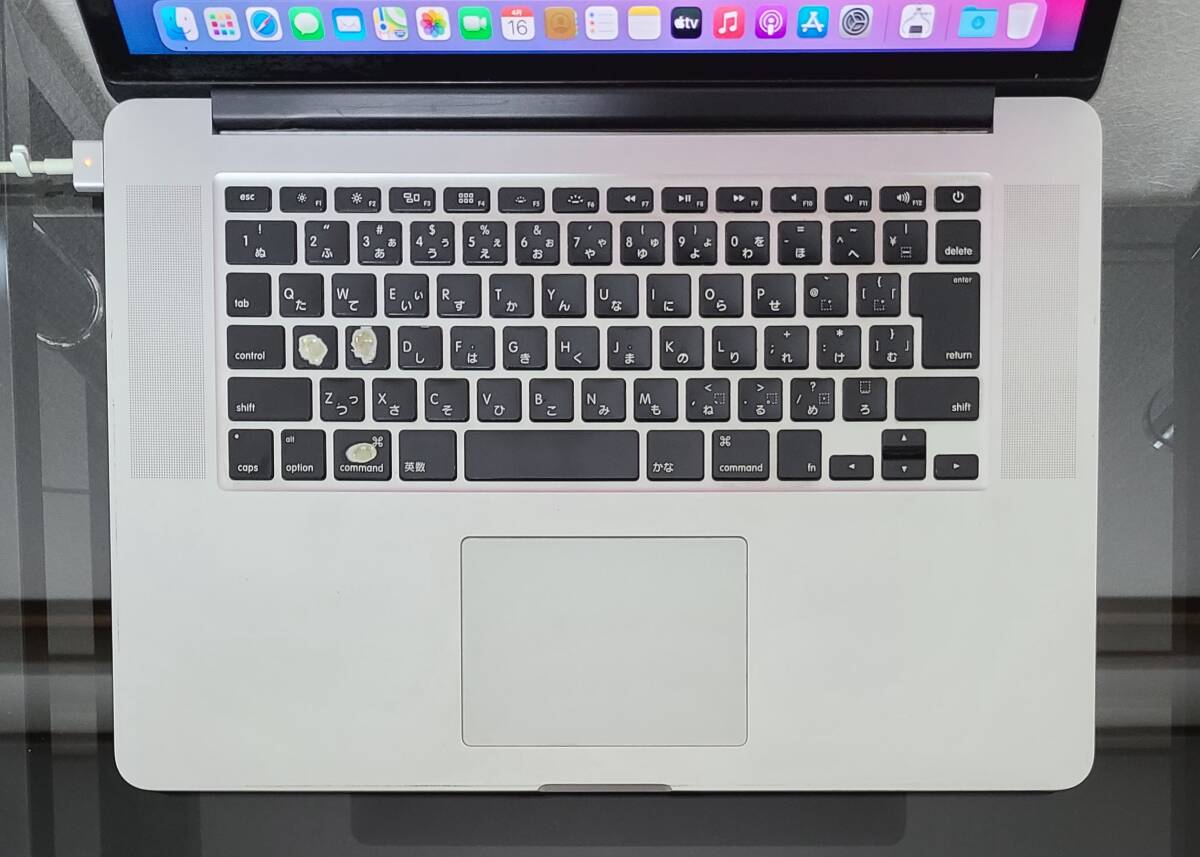 Apple MacノートPC Core i7 MacBook Pro 15-inch Retina 2015の画像3