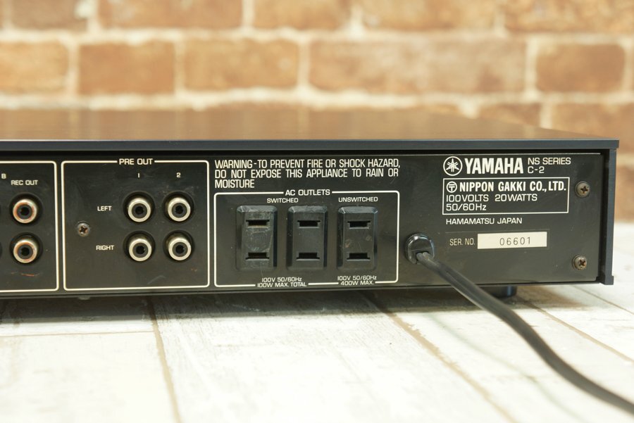 YAMAHA C-2 ヤマハ プリアンプ コントロールアンプ / PHONO MM/MC 入力搭載 / YAMAHA C2 Amplifier #R08785_画像8