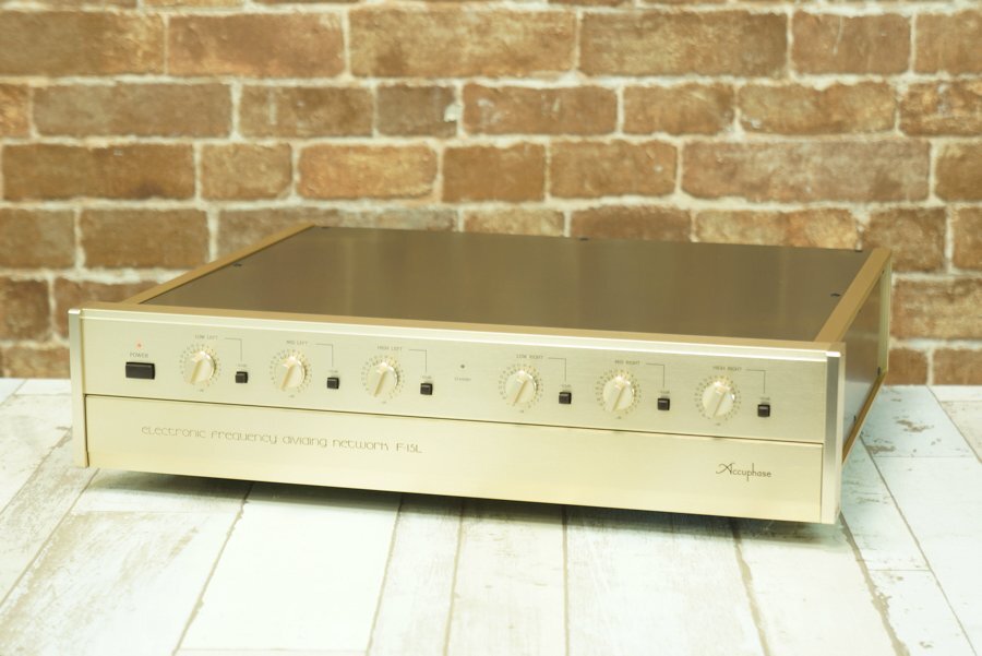 [ operation excellent ] Accuphase F-15L Accuphase channel divider 800Hz + 8kHz crossover board attached [ operation excellent ]#R08779