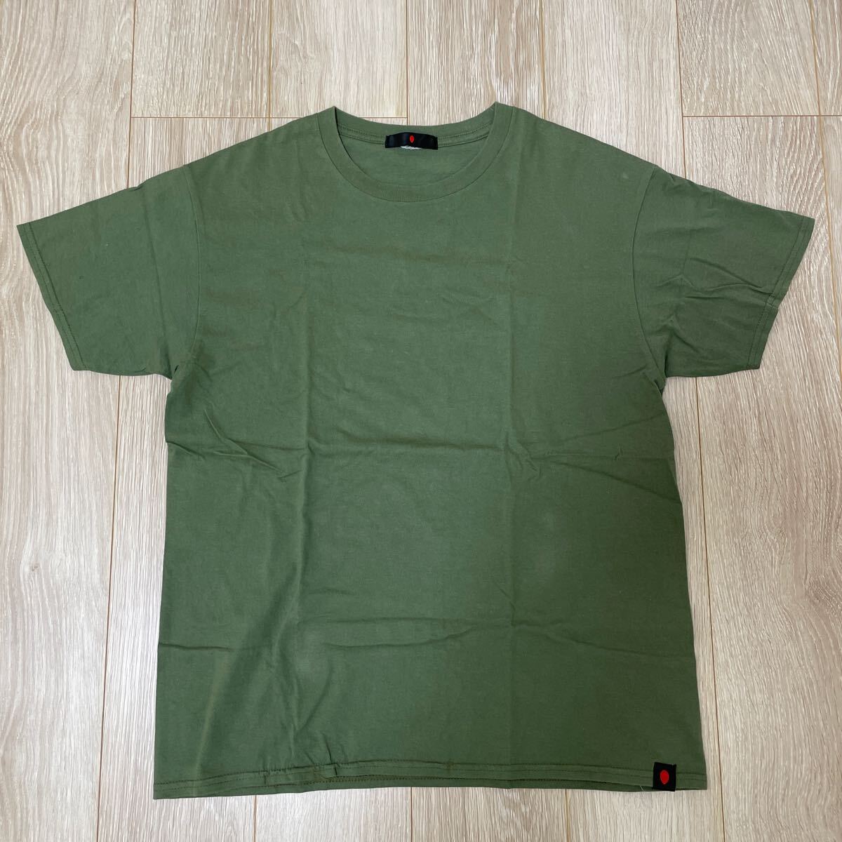 【着用僅か】gentemstick NISEKO SNOWSURF SHOP TEE 5.3OZ ゲンテンスティック Tシャツ XLサイズ グリーン 半袖Tシャツの画像1