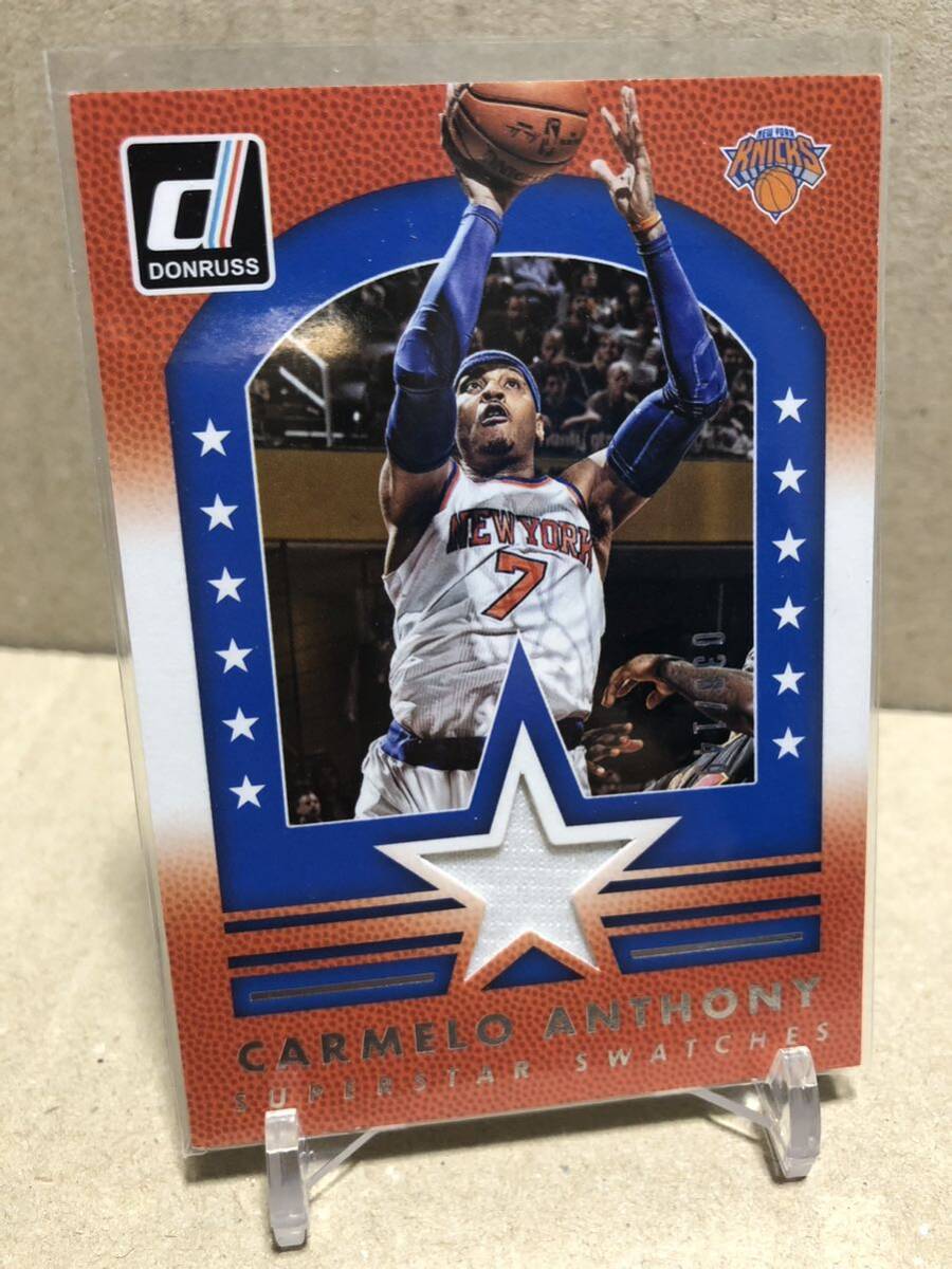 2015 PANINI Carmelo Anthony jersey card_画像1