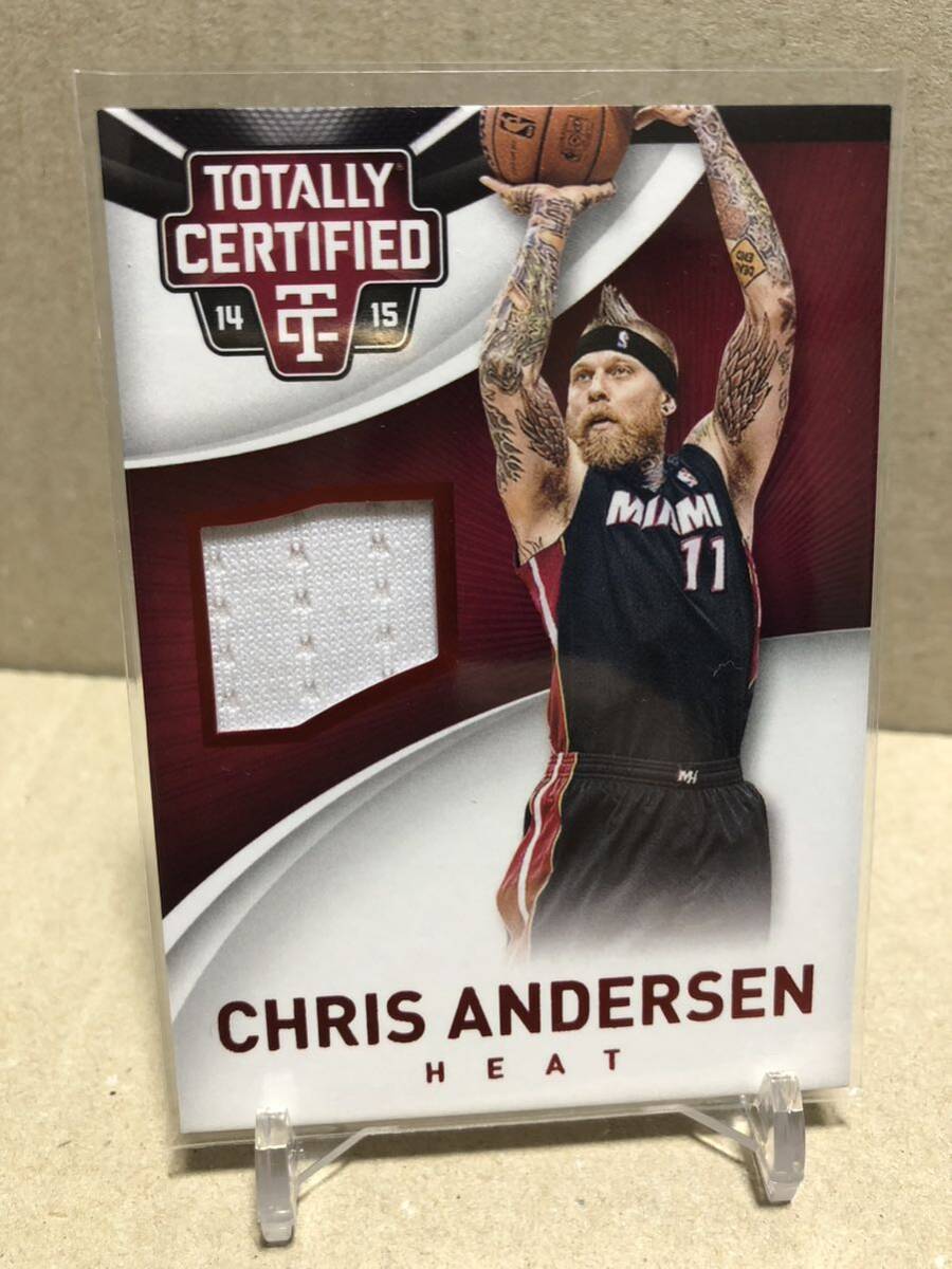 2014 PANINI Chris Andersen jersey cardの画像1