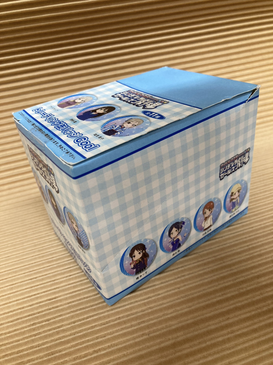 ②アイドルマスター シンデレラガールズ劇場 トレーディング缶バッジ Cool BOX 全11種１BOX の画像2