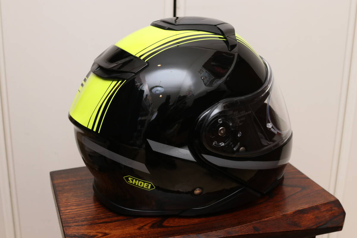 SHOEI NEOTEC2 ショウエイ ネオテック２ sizeL セパレーター 純正インカム SENA SRL 装備済み 内外装美品 ツーリングに最高のヘルメットの画像4