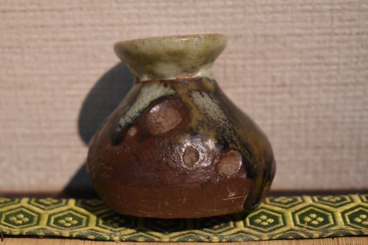 【GE】Y575【コレクター所蔵品】時代 朝鮮唐津徳利 /日本美術 骨董品 時代品 美術品 古美術品 酒器の画像5