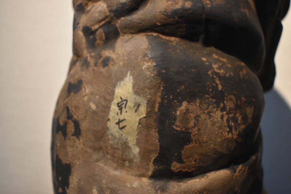 【GE】R384【コレクター所蔵品】江戸慶長 正木宗七人形 /骨董品 時代品 美術品 古美術品 日本美術 オブジェ《高さ40㎝以上》の画像8