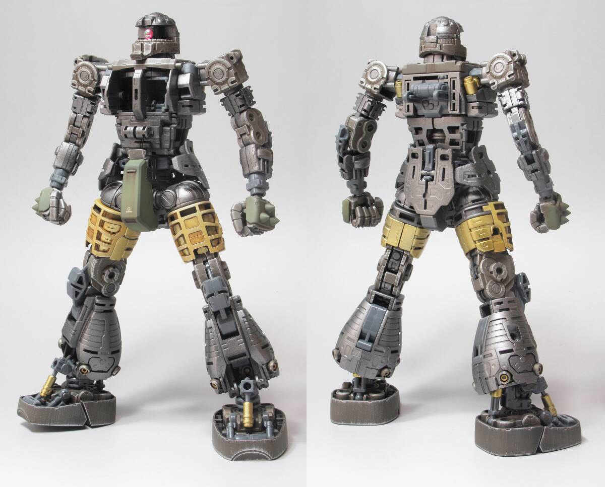 MG 1/100 MS-06F ドズル・ザビ中将専用 ザクⅡ 戦場風 改修塗装 MG 1/100 MS-06F ドズル・ザビ中将専用 ザクⅡ 戦場風 改修塗装