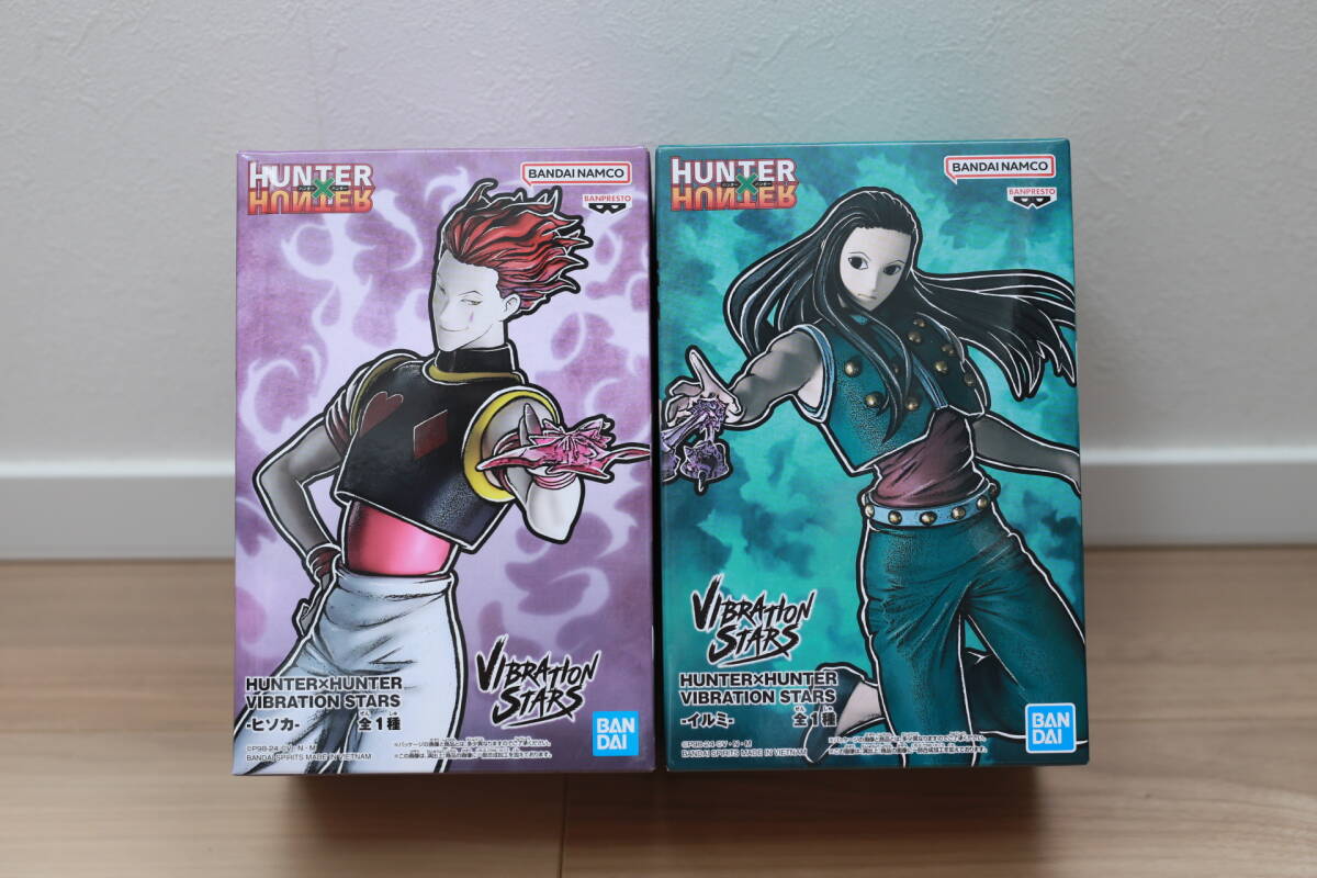 ★《新品未使用》HUNTER×HUNTER VIBRATION STARS-ヒソカ&イルミ- フィギュア 2体セット プライズ景品未開封グッズおもちゃまとめハンターの画像1