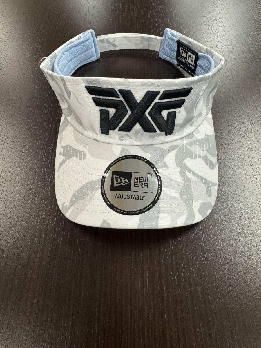 【１円スタート】 PXG Fairway Camo Sport Visor フェアウェイカモ  ゴルフ・バイザー 帽子の画像1