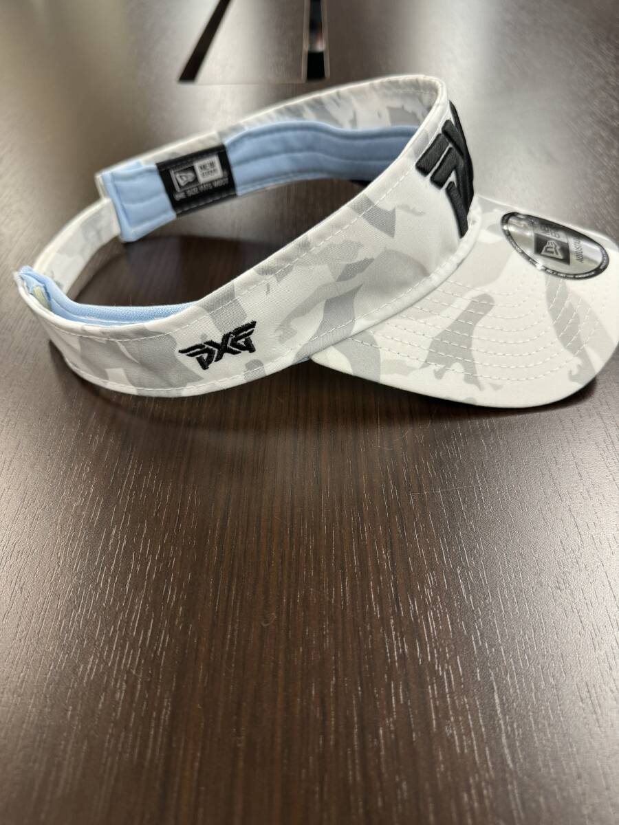 【１円スタート】 PXG Fairway Camo Sport Visor フェアウェイカモ  ゴルフ・バイザー 帽子の画像3