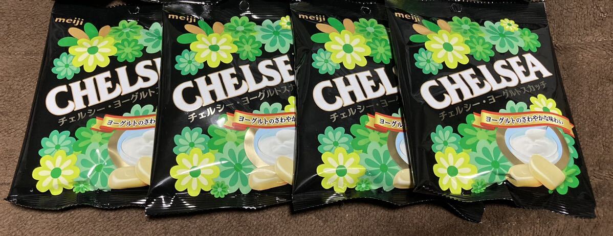  same day shipping possible new goods unopened [ Meiji yoghurt ska chi4 sack set ] meiji chelsea