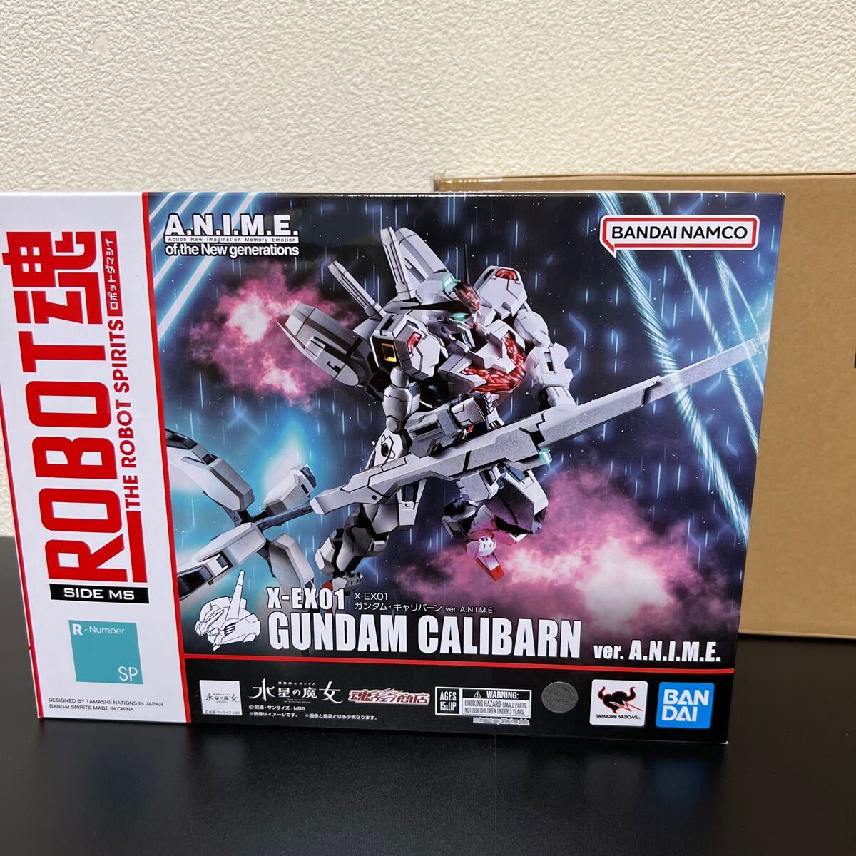 開封済み美品 ROBOT魂 [SIDE MS] X-EX01 ガンダムキャリバーン ver. A.N.I.M.E. 輸送箱付き_画像1