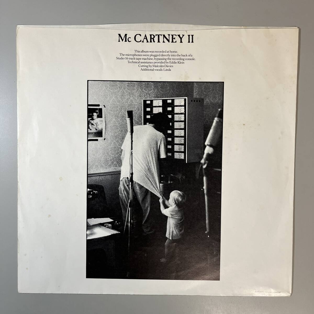 47097★良盤【US盤】 Paul McCartney / MCCARTNEY II ★EP付属_画像4