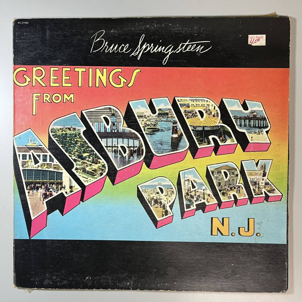 47213【カナダ盤】 BRUCE SPRINGSTEEN / GREETINGS FROM ASBURY PARK, N. J. _画像1