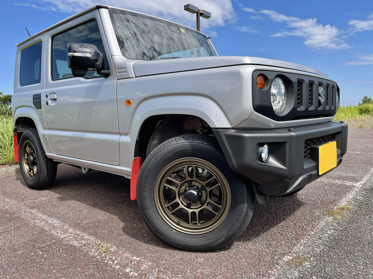 ★新同走行500Km以下★ ジムニー JB64 ４本セット ENKEI エンケイ RPT1 For JIMNY + TOYO PROXES CL1 SUV 175/80R16 ★直接引取歓迎★の画像10