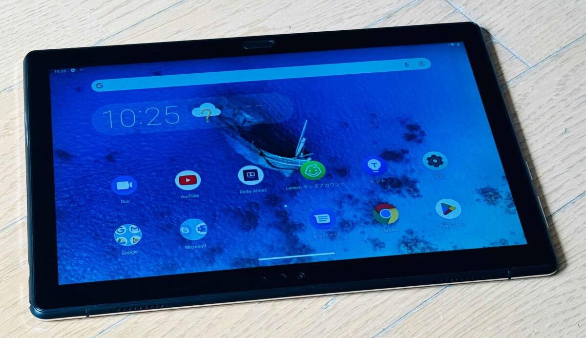 美品 Lenovo Tab P10 / Lenovo Smart Tab P10 ( TB-X705L ) 10.1インチ 32GB SIMフリー Android 9.0 タブレット 動作品の画像7