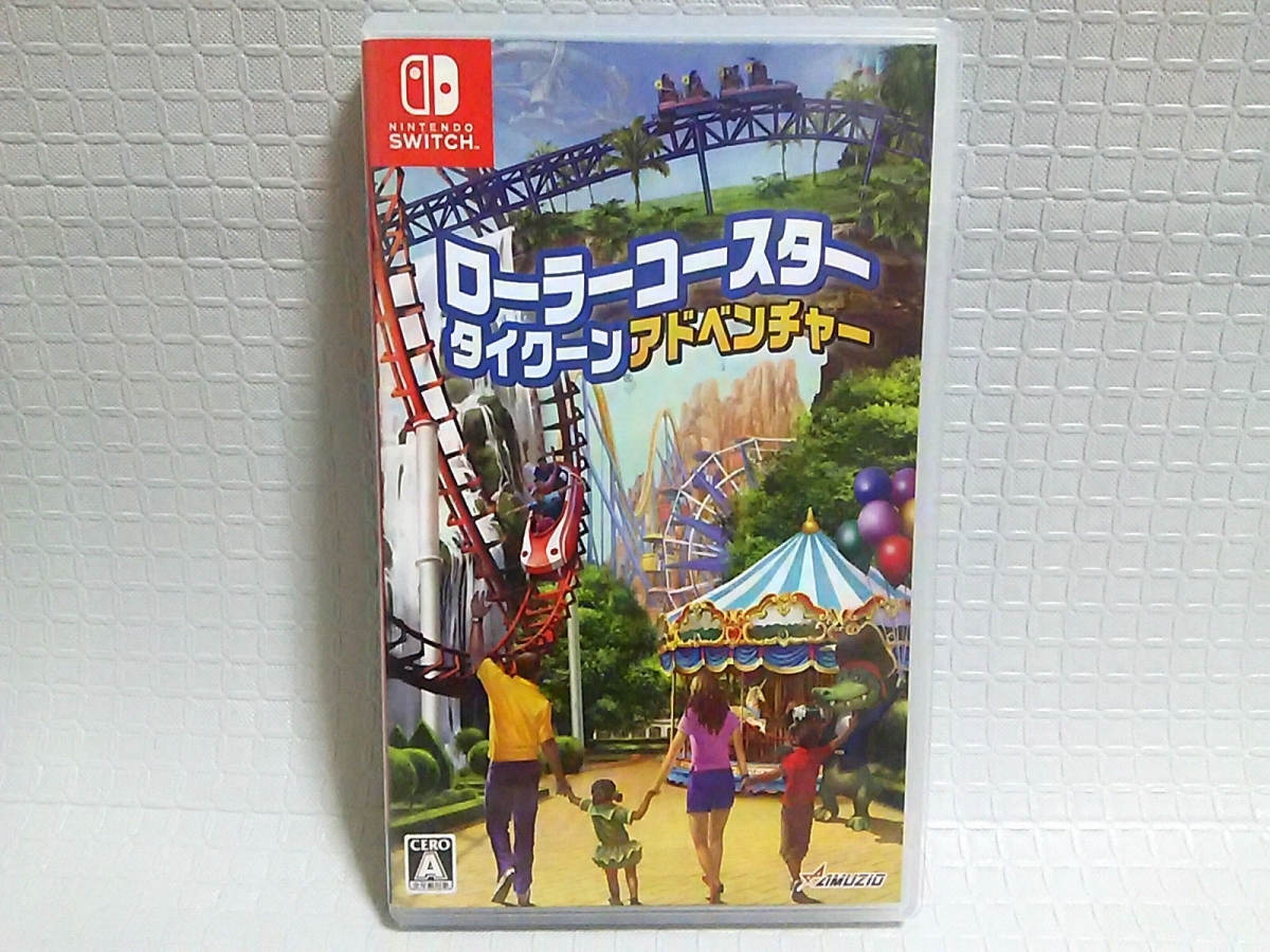 Switch ローラーコースタータイクーン・アドベンチャー ※ジャケットに小皺が少しあり RollerCoaster Tycoon Adventuresの画像1