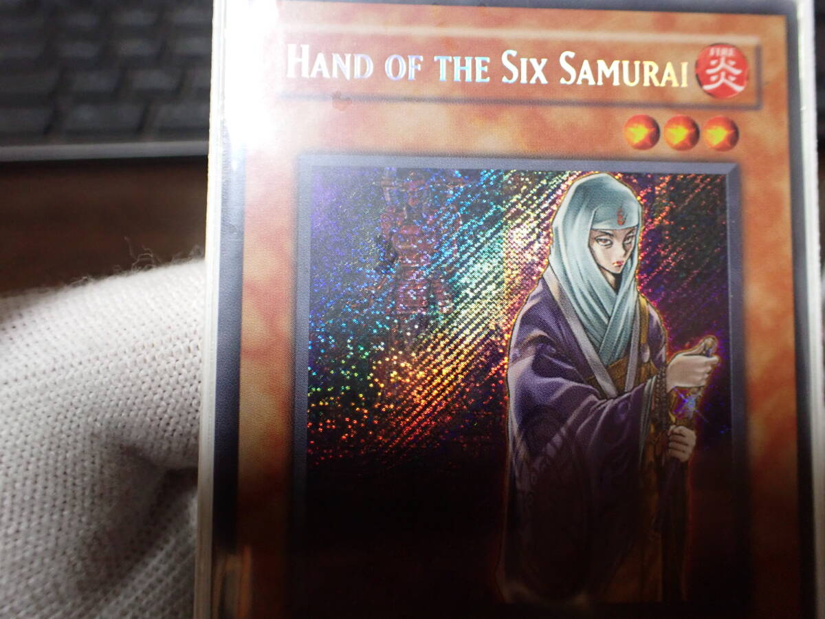 遊戯王 Yu-Gi-Oh! 英語版 ☆六武衆の露払い TDGS-EN085 シークレット / HAND OF THE SIX SAMURAI / _画像5