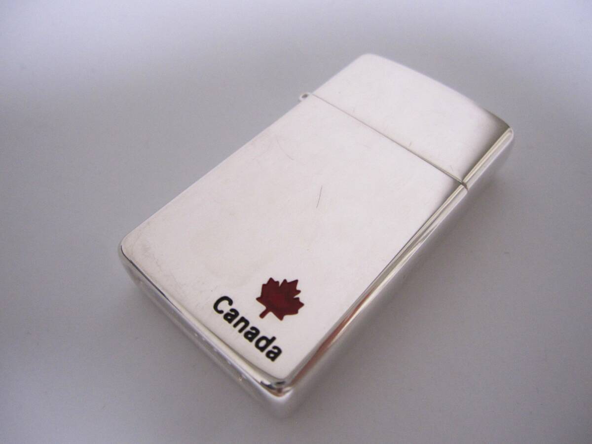 【未使用保管品】Zippo CANADA工場 擦れシミありの画像1